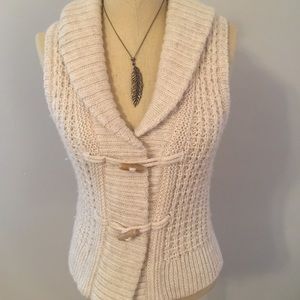 Ann Taylor LOFT Knitted Sweater Vest